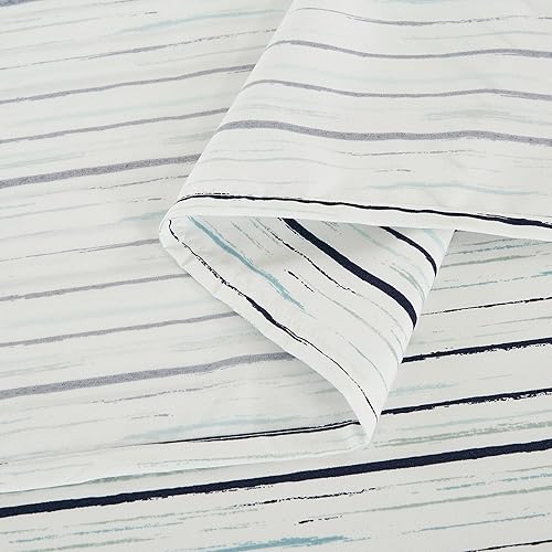 Vista 79 de Chezmoi Collection Juego de sábanas de 4 piezas tamaño King, color blanco, gris, negro, oso pardo, lobos, alces, pino, montaña, estampado, Estampado