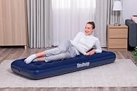 Saltea gonflabilă de o persoană Bestway Air Bed Blue Horizon XL 185x76x22 cm 2
