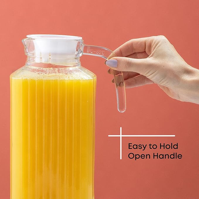 60oz Glass Pitcher, Joyjolt