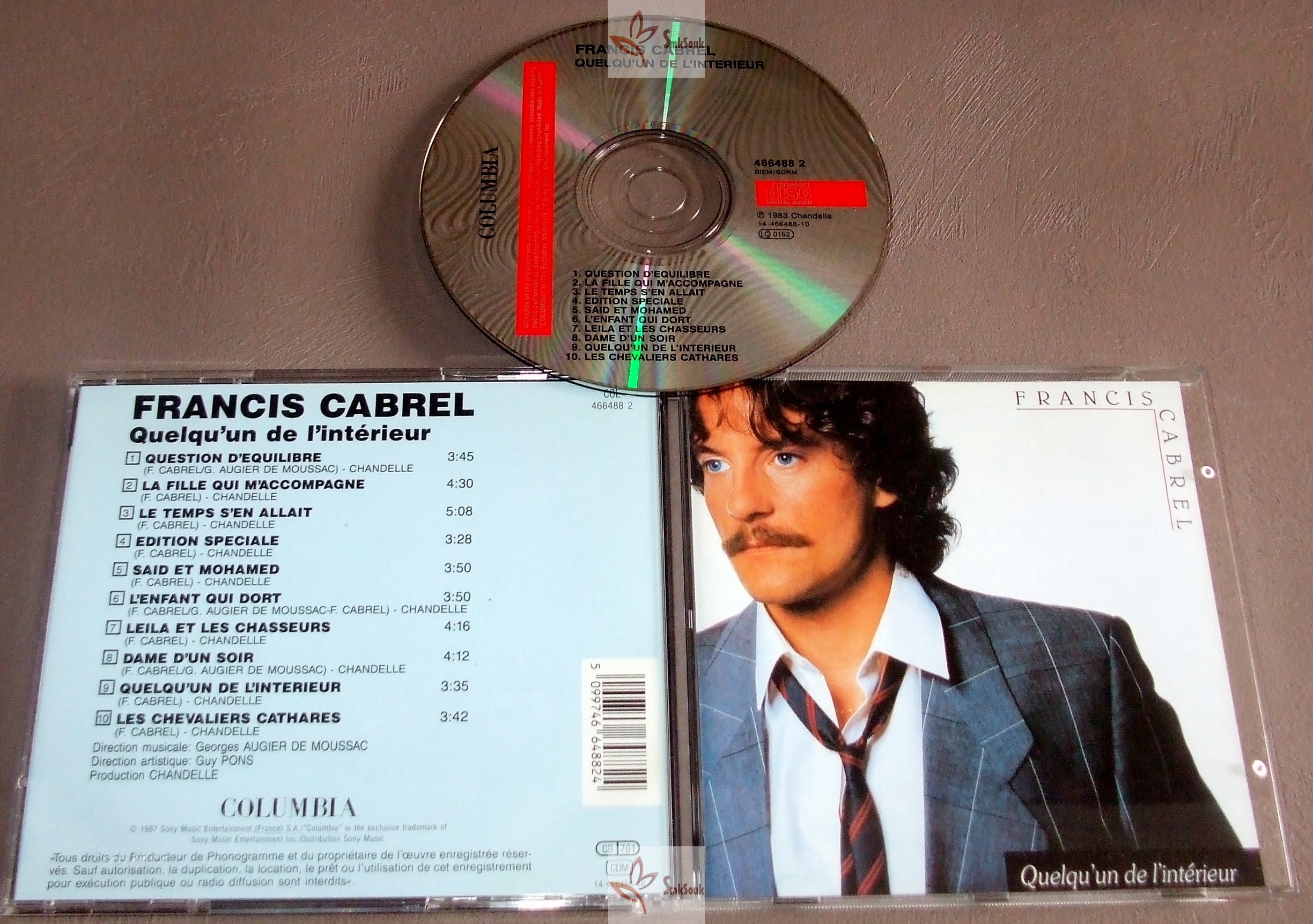Quelqu'un De L'intarieur [Audio CD]