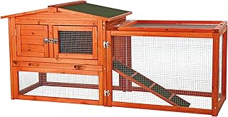 TRIXIE Outdoor Rabbit Hutch with Run