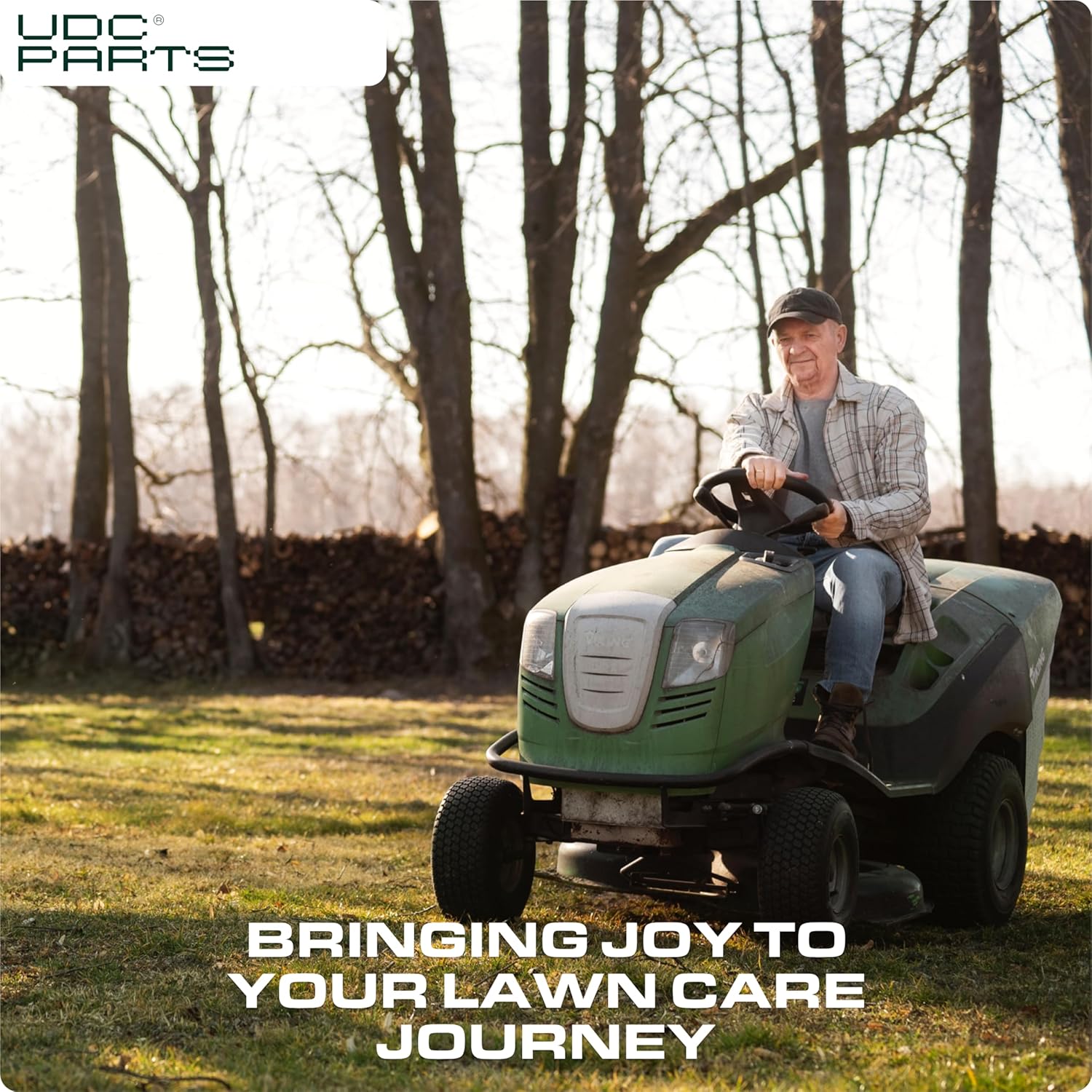 UDC Parts 405143/173921 Mower Deck Belt + Gator Mulching Blades 3 Pack/Fits Husqvarna Craftsman Poulan