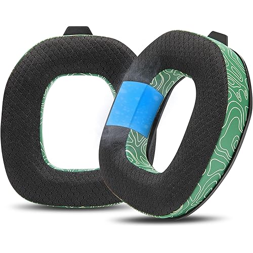 WC Freeze A50 - Cooling Gel Replacement Earpads for Astro A50 Gen 4, Gen 5 and A50X Only, Made by Wicked Cushions, Improved Durability, Thickness and Sound Isolation | Emerald Tide