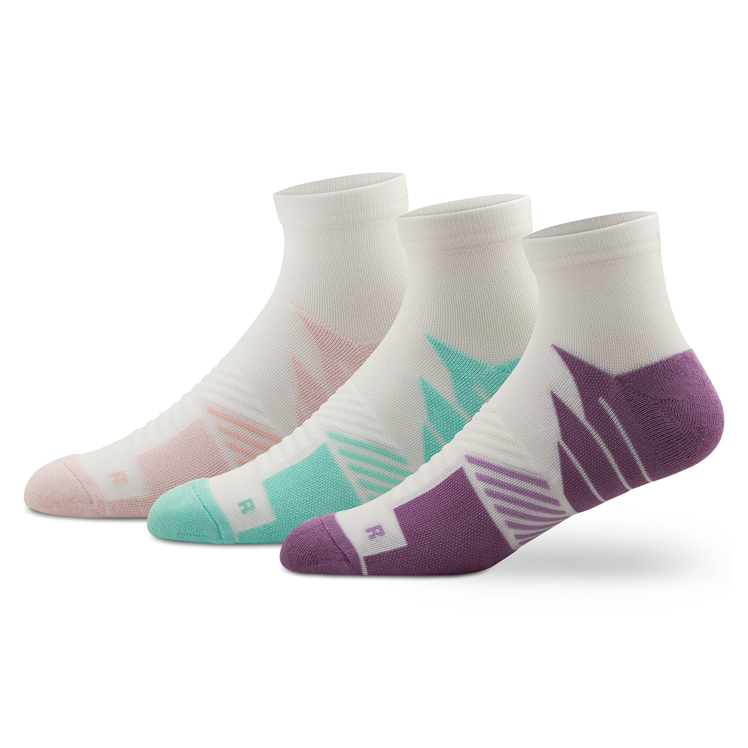 SupersoxAnkle Sports Socks for Women Combo, Made With Durable, Breathable, Cushioned Cotton, Anti Odour, Anti Sweat, Ideal Socks For Summer (Pack of 3)