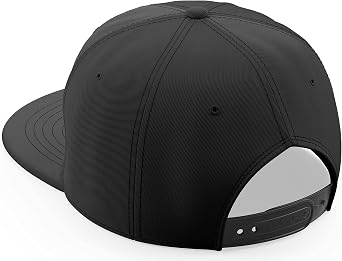 Daxton Classic Blank Snapback Flat Bill Visor Hat Cap One Size Adjustable Back 2 Packs