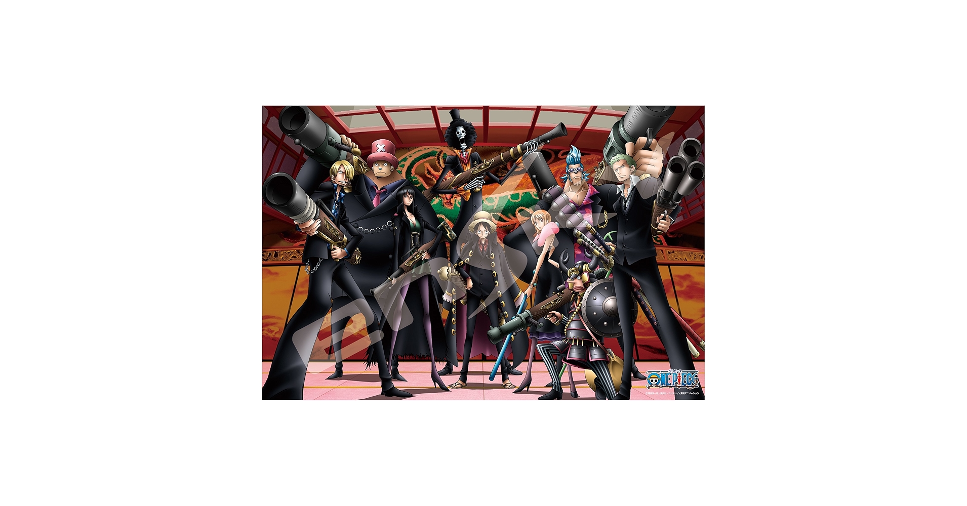 ONE PIECE　STRONG WORLDパズル Amazon.com: 1000 piece jigsaw puzzle ONE PIECE FILM STRONG