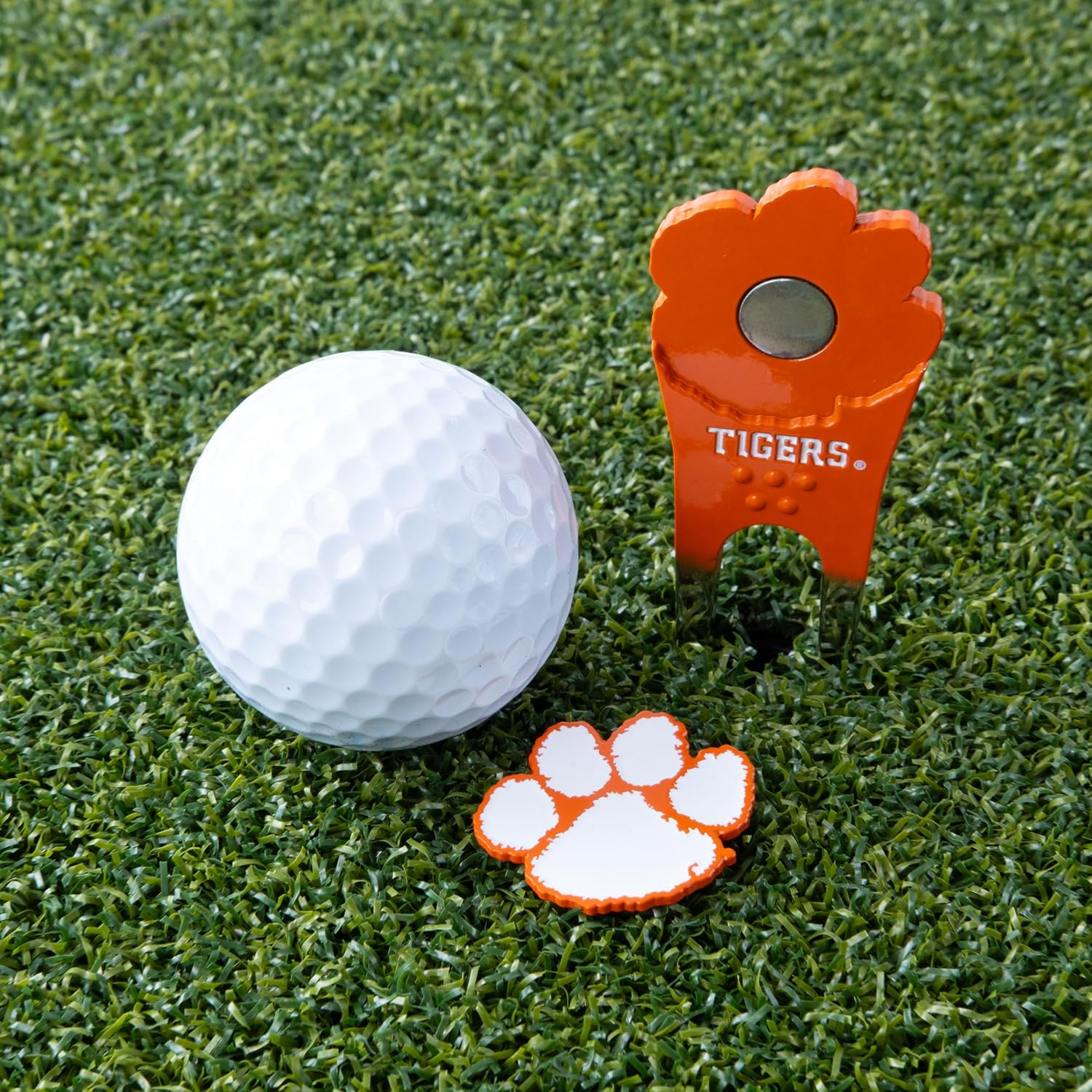 Team Golf NCAA Clemson Shaped Divot Tool