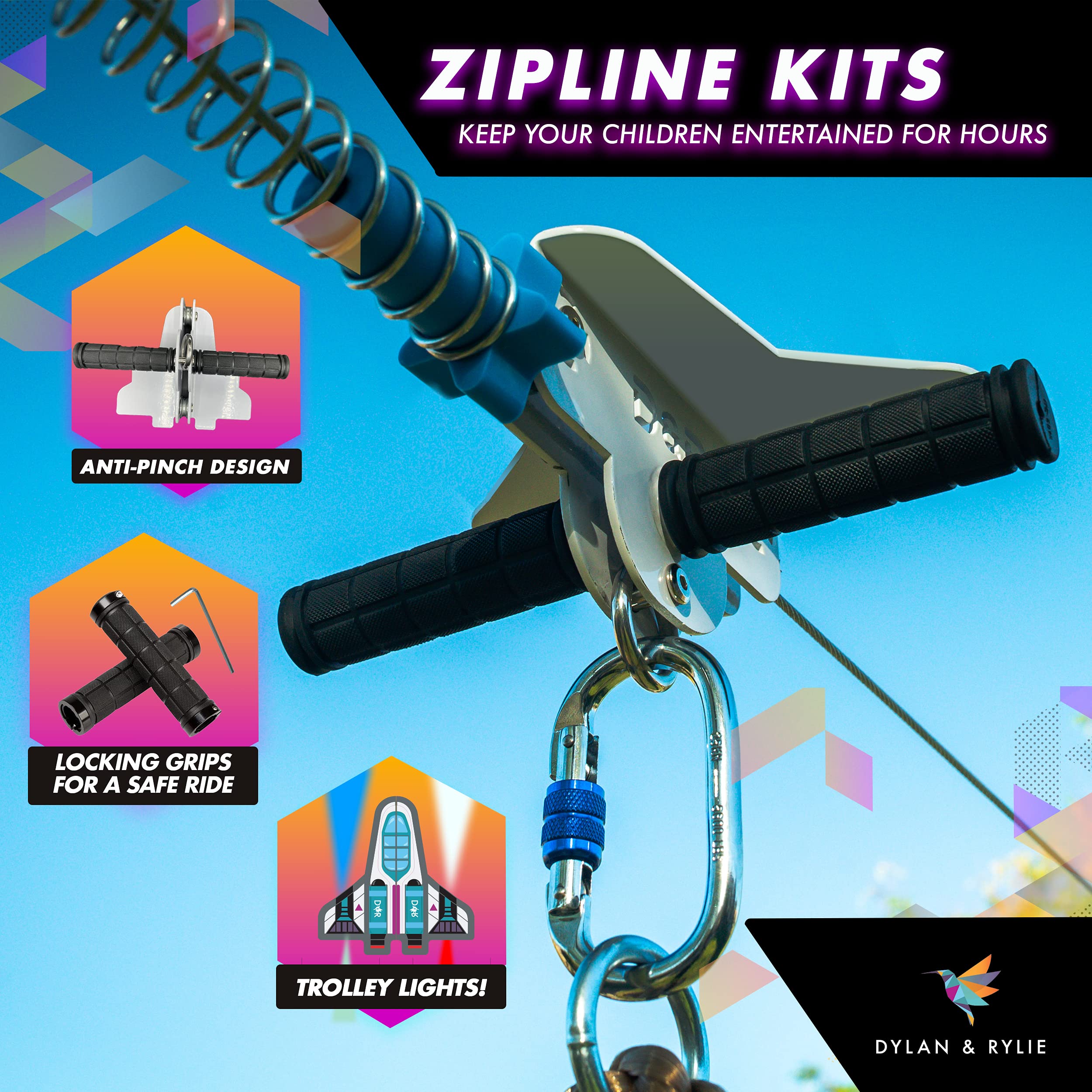 Buy Zipline Kit Zipline Kits For Backyard Zipline Kit For Kids And
