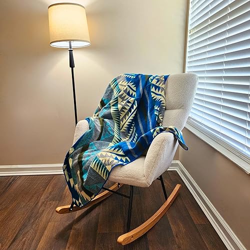 Manta de alpaca L  95% lana de alpaca  Transpirable hipoalergénica  Grande cálida tradicional  45 x 80 pulgadas  No raya ni pica  Fabricado en