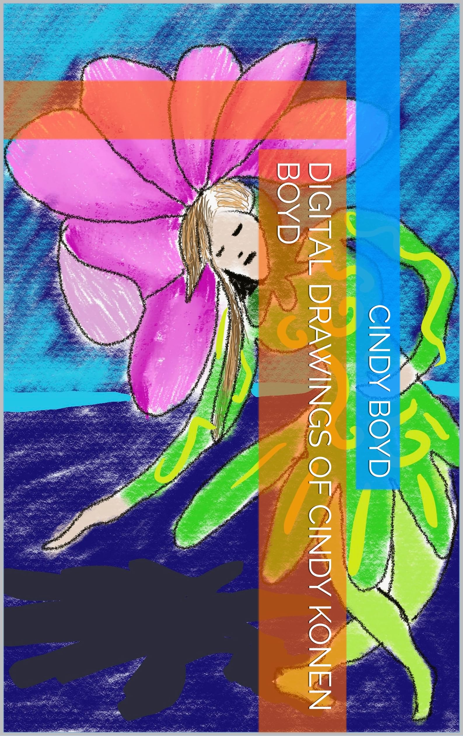 Digital Drawings of Cindy Konen Boyd : sublimez votre salon avec cet ouvrage d'art anglais