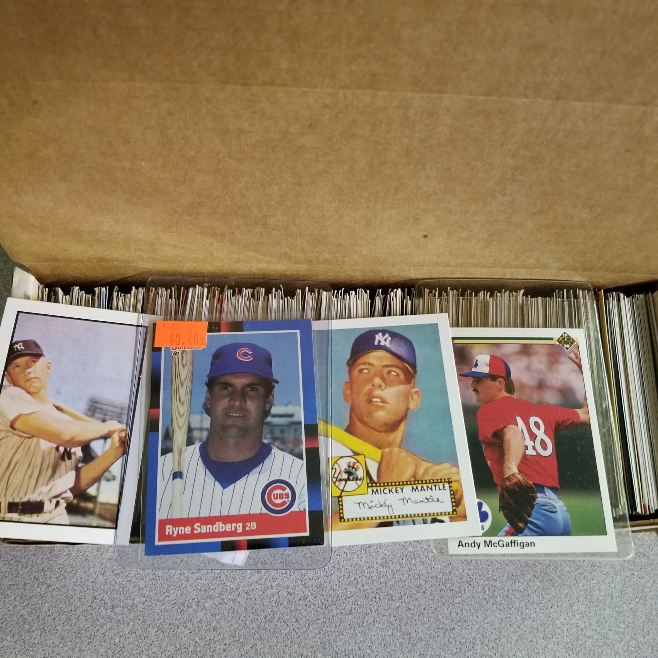 600 Baseball Cards Including Babe Ruth Unopened Packs Many Stars And 600 Baseball Cards Including Babe Ruth Unopened Packs Many Stars And
