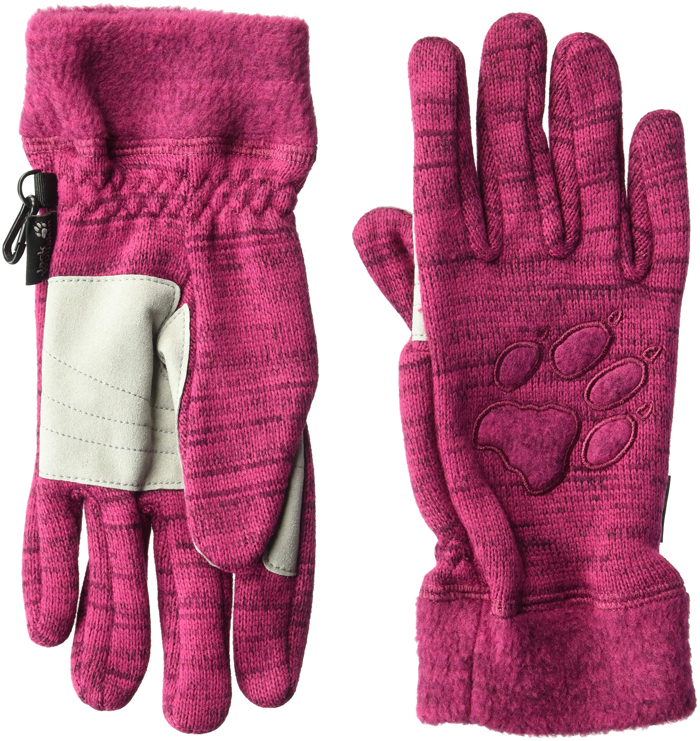 Jack Wolfskin Damen Aquila Knit Fleece Handschuhe, Damen, Amethyst, X-Small Fashion