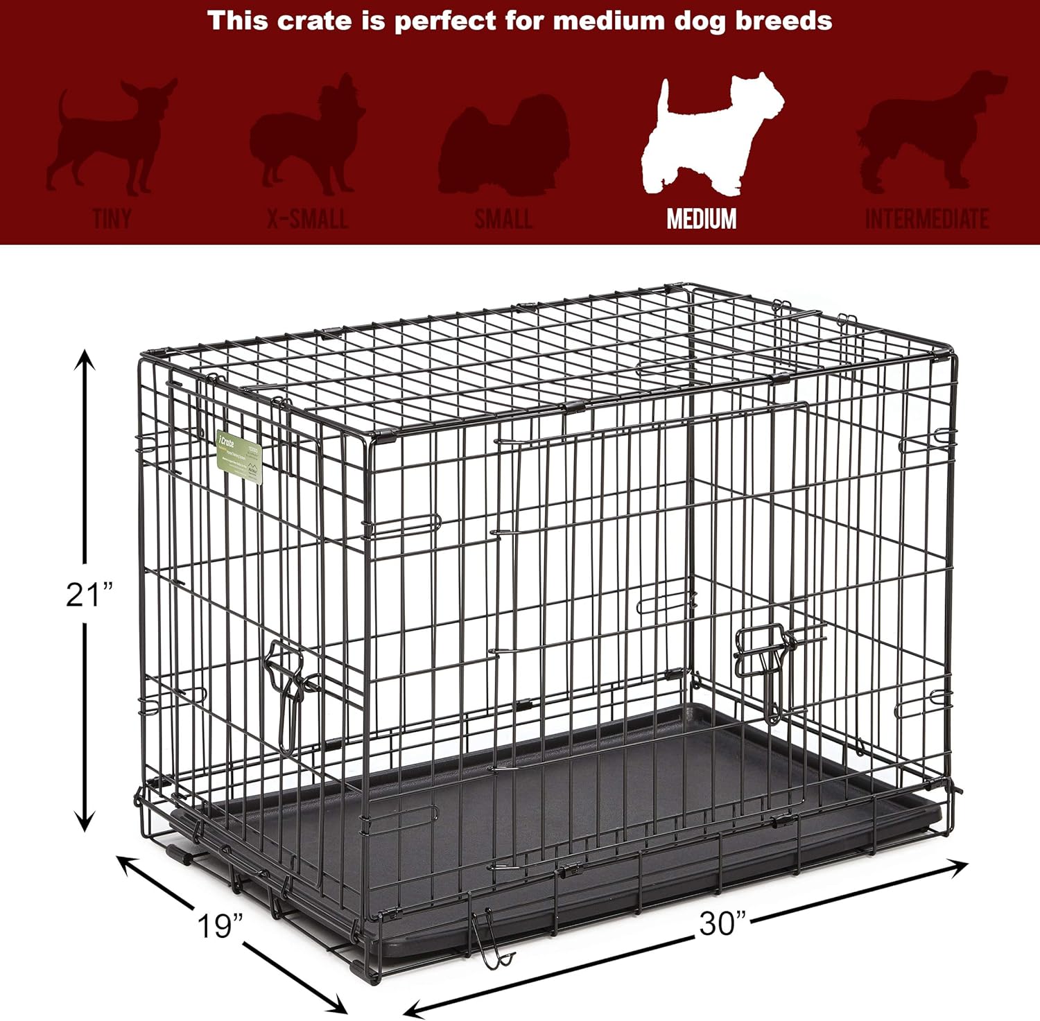 midwest medium dog crate