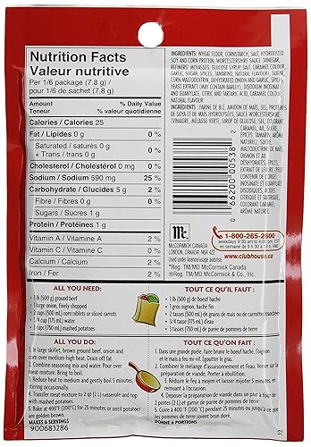 Miniatura 2 de Club House Mezcla de condimentos para pastel de pastor, 1.66 oz1.7 onzas, importado de Canadá)