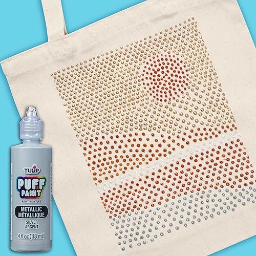 Miniatura 306 de Tulip pintura en relieve para tela 4 onzas Morado brillante