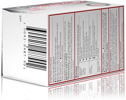 Miniatura 7 de Tylenol Geles líquidos de fuerza regular con 325 mg de paracetamol, analgésico y reductor de fiebre, 90 unidades