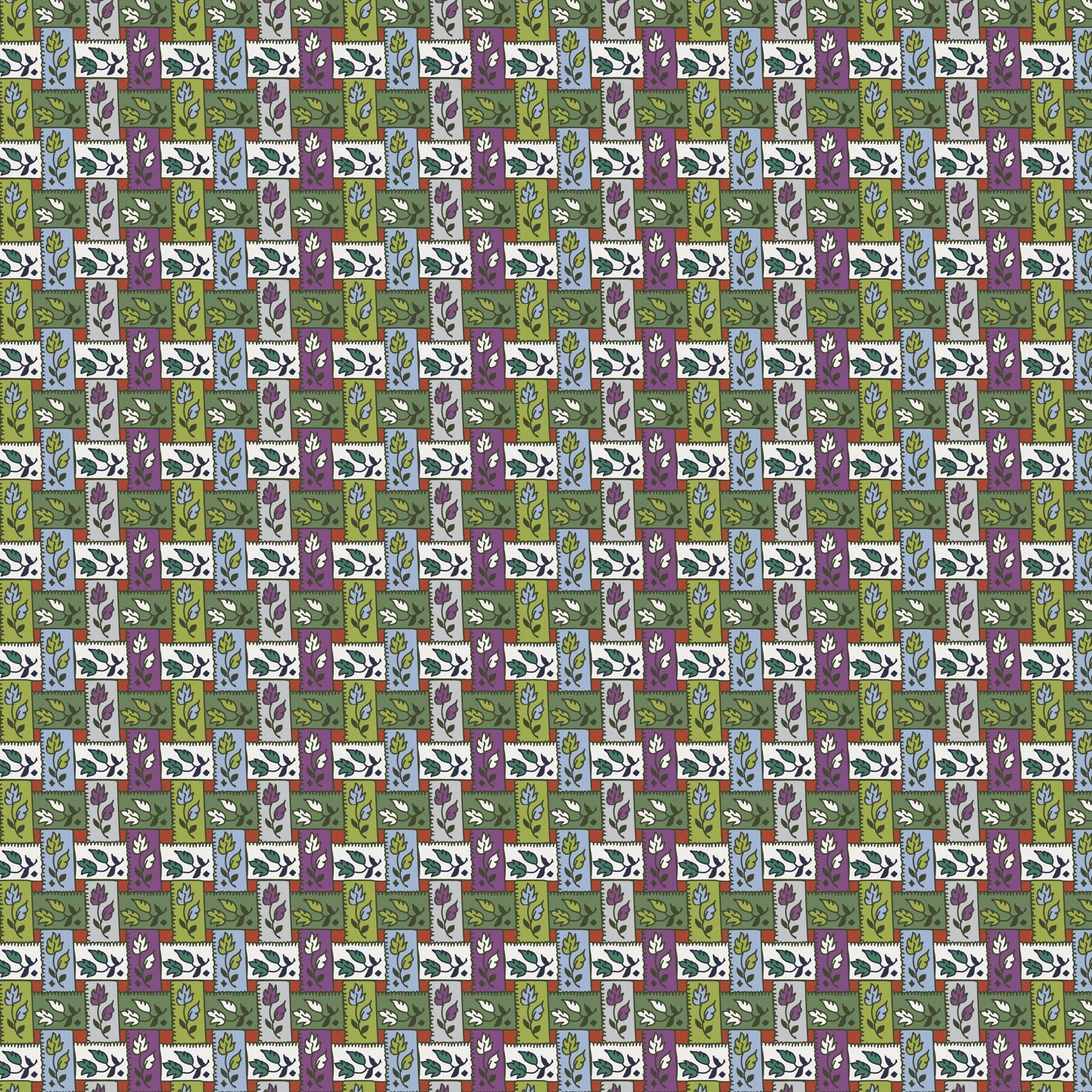 Vera Bradley Hochwertige Schmuckrolle aus Baumwolle, kariert