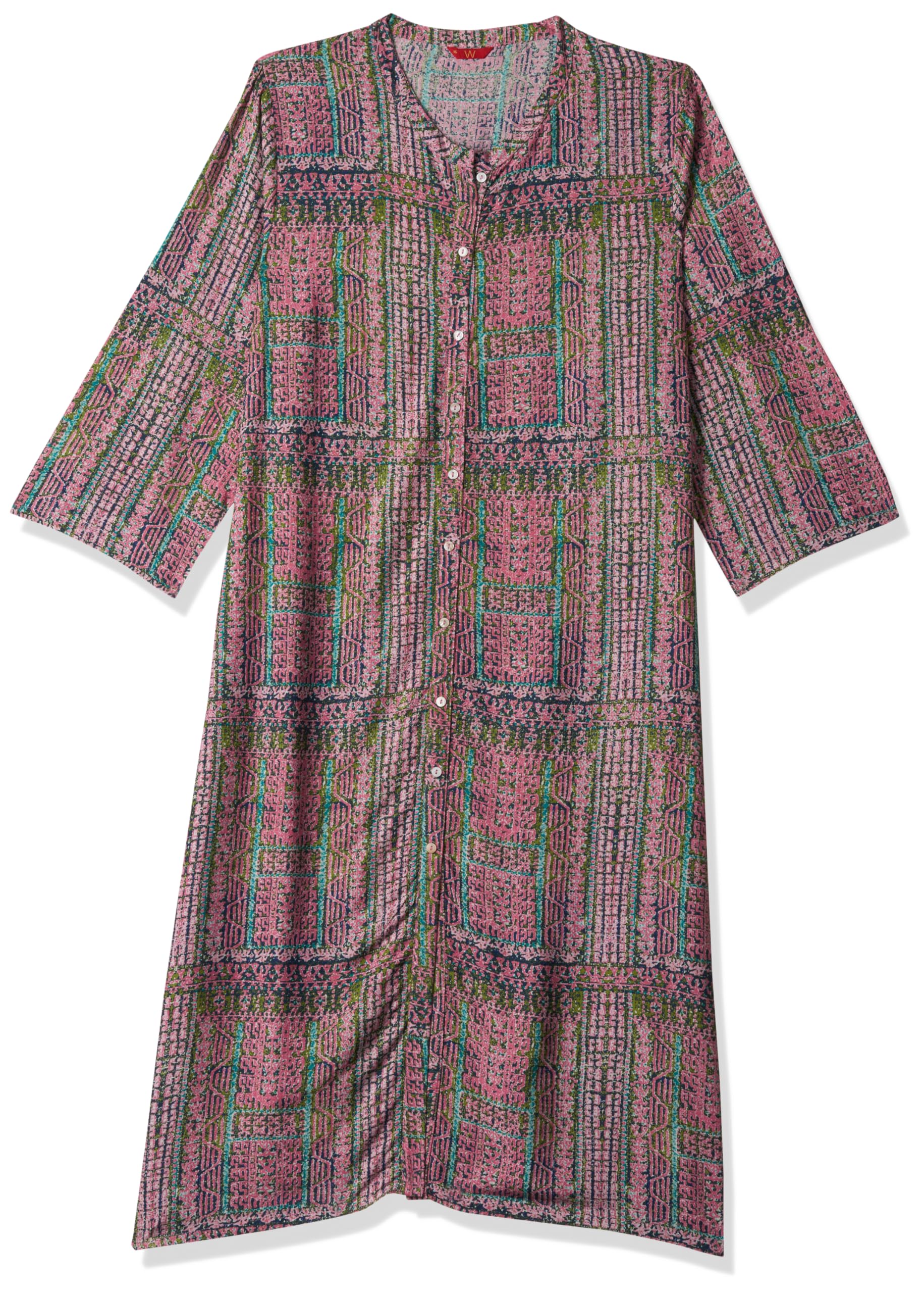 W for WomanWomen's Viscose A-line Kurta with Floral Print