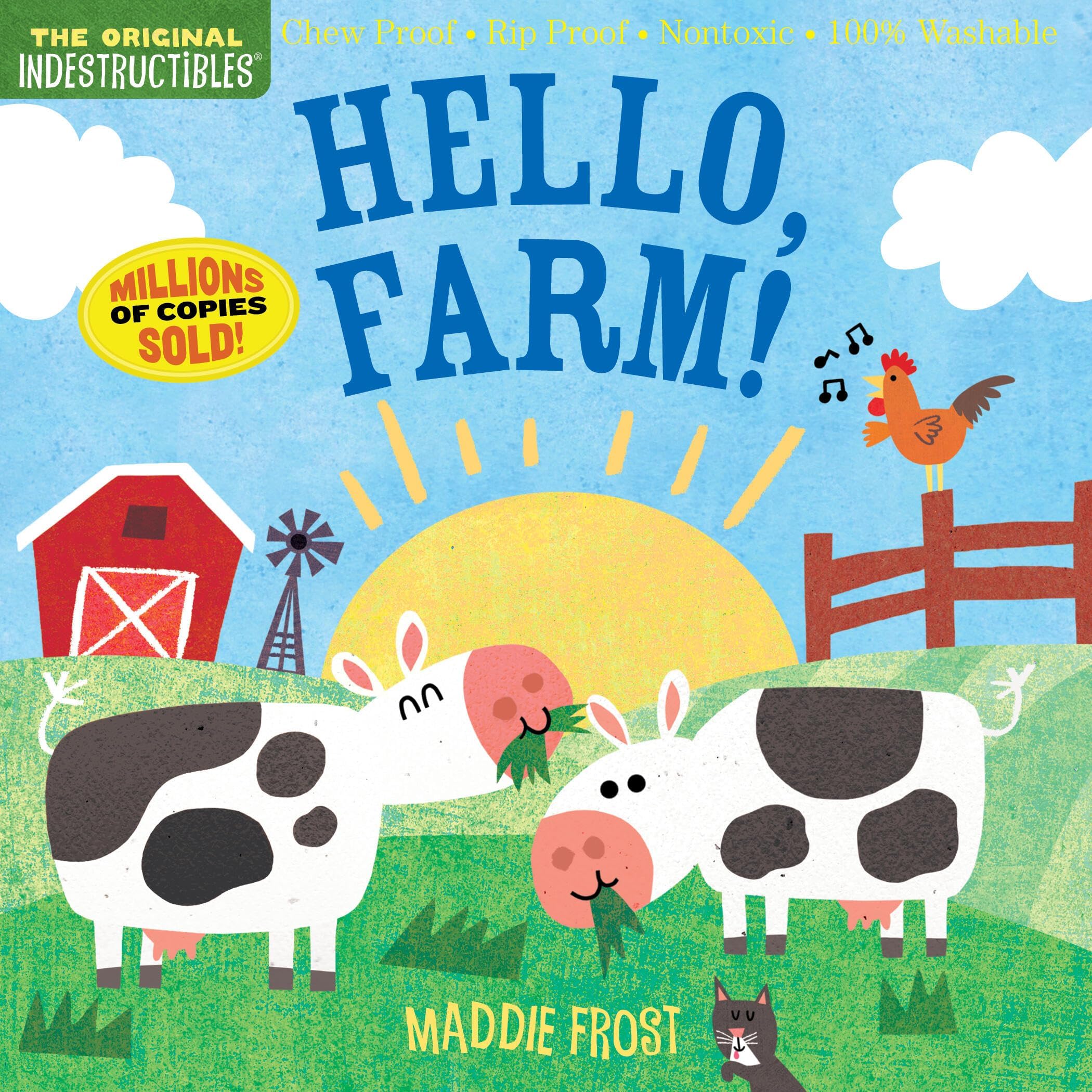Indestructibles: Hello, Farm! Paperback – Picture Book, 18 September 2018