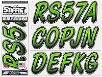 Vista 58 de Stiffie Whipline - Calcomanías de identificación alfanuméricas, adhesivos de números de registro para barcos y embarcaciones personales