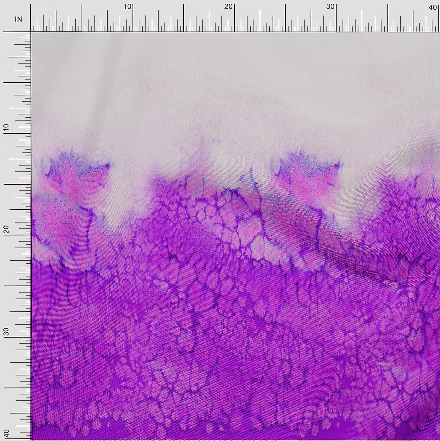 oneOone Polyester Spandex Teal Green Fabric Texture Panel Quilting Supplies Print Sewing Fabric by The Yard 56 Inch Wide