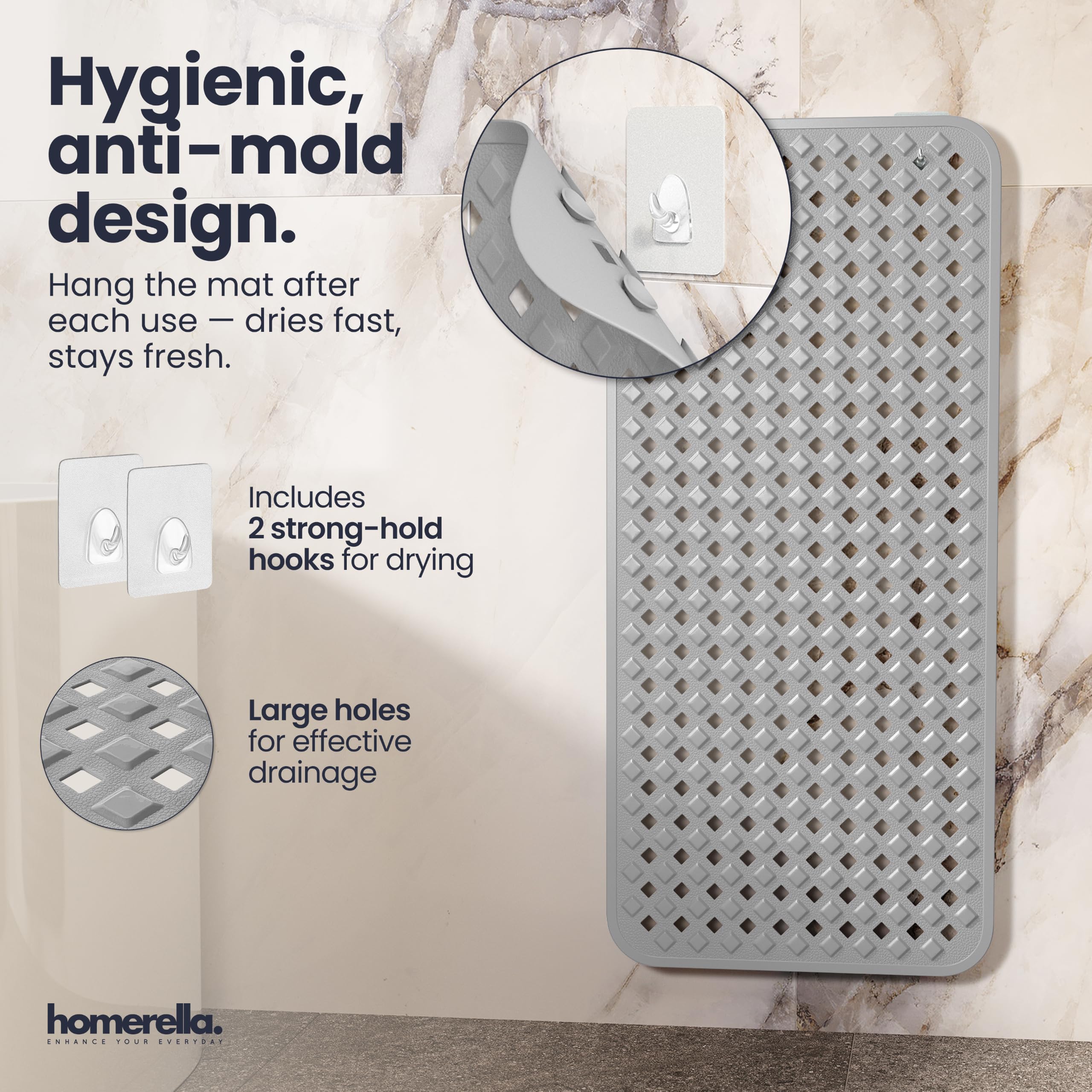 Non Slip Bathtub Mat 35x16 R605531