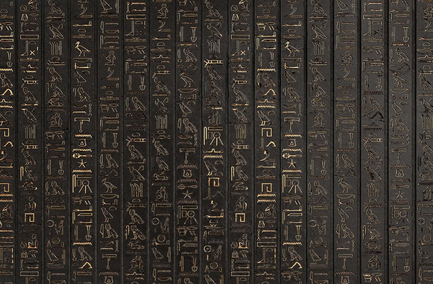 Step Into History: Mesmerizing Hieroglyphic Wallpaper for Your Home Décor, Size: 103"x68"|262x175cm