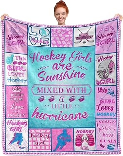 WotailWotail Hockey Gifts, Hockey Blanket, Hockey Gifts Ideas, Ice Hockey Gifts, Field Hockey Gifts, Hockey Gift, Gifts for Hockey Lovers 60"x 50"