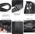 Shoulder Bag for Women Vegan Leather Multi Pockets Crossbody Bag for Women Soft Handbags Women Purses for Women Everyday Bag | Multi Pockets