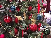 Vista 3 de Guirnalda de cuentas de Navidad de 31 pies para árbol de Navidad, San Valentín, exposición, boda, disfraz, decoración de bricolaje