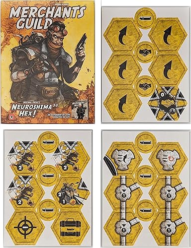 Miniatura 5 de Neuroshima Hex 3.0 Merchants Guild by Portal Games, juego de mesa de estrategia