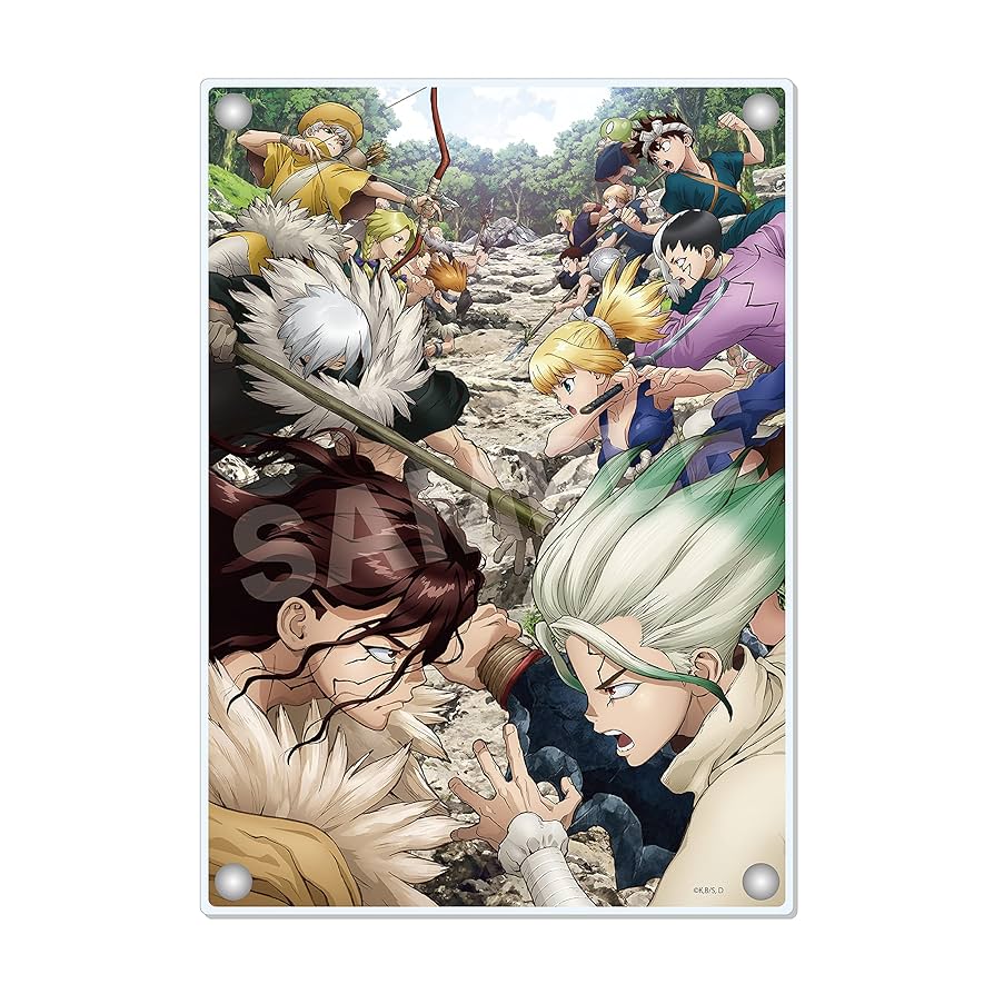 Dr.STONE　JFアートボード Amazon.co.jp: ドクターストーン フルカラーアートボード