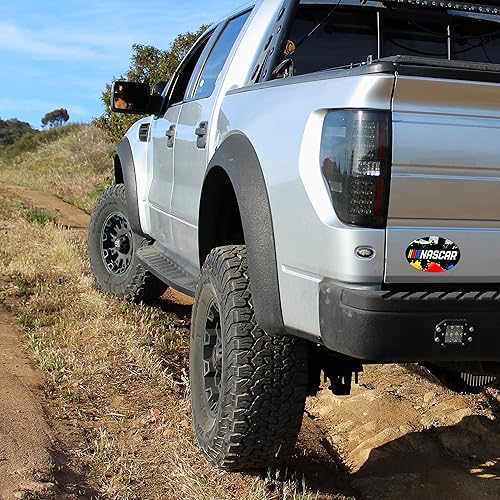 Miniatura 2 de Rico Industries NASCAR - Adhesivo ovalado de colores, 3.5 x 5 pulgadas