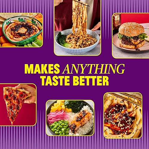 Vista 20 de FLYBYJING - Paquete Spicy Duo de salsa Sichuan Chili Crisp prémium y Xtra Spicy Chili Crisp, rica en umami, sin gluten, sin OMG, eleva el sabor