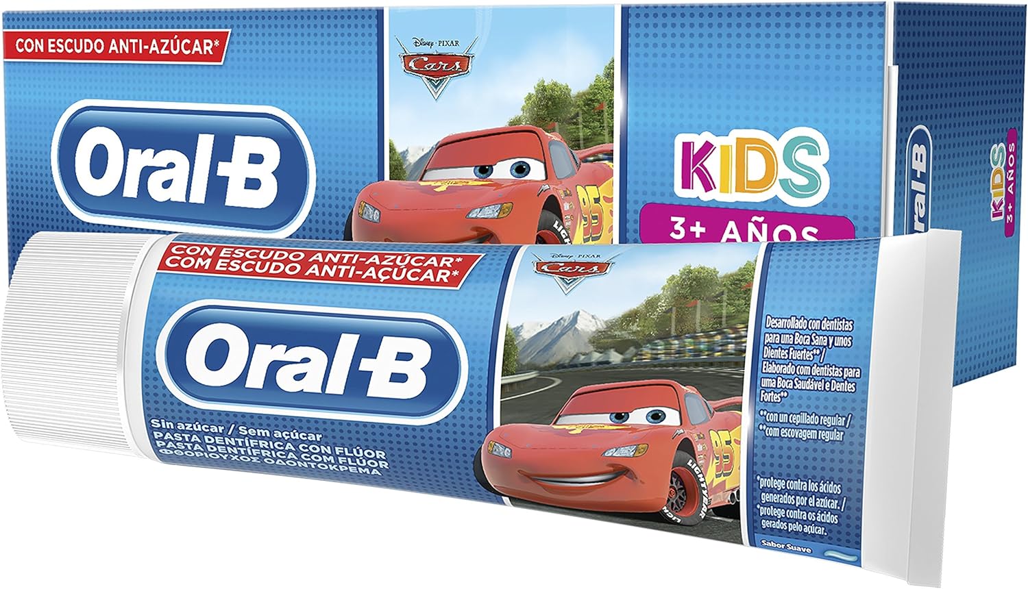 Oral-B Kids Disney Frozen 2 Pasta Dentífrica 75 ml, +3 Años, Sabor Suave