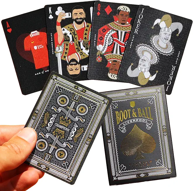 Boot & Ball Liverpool Champions Playing Cards