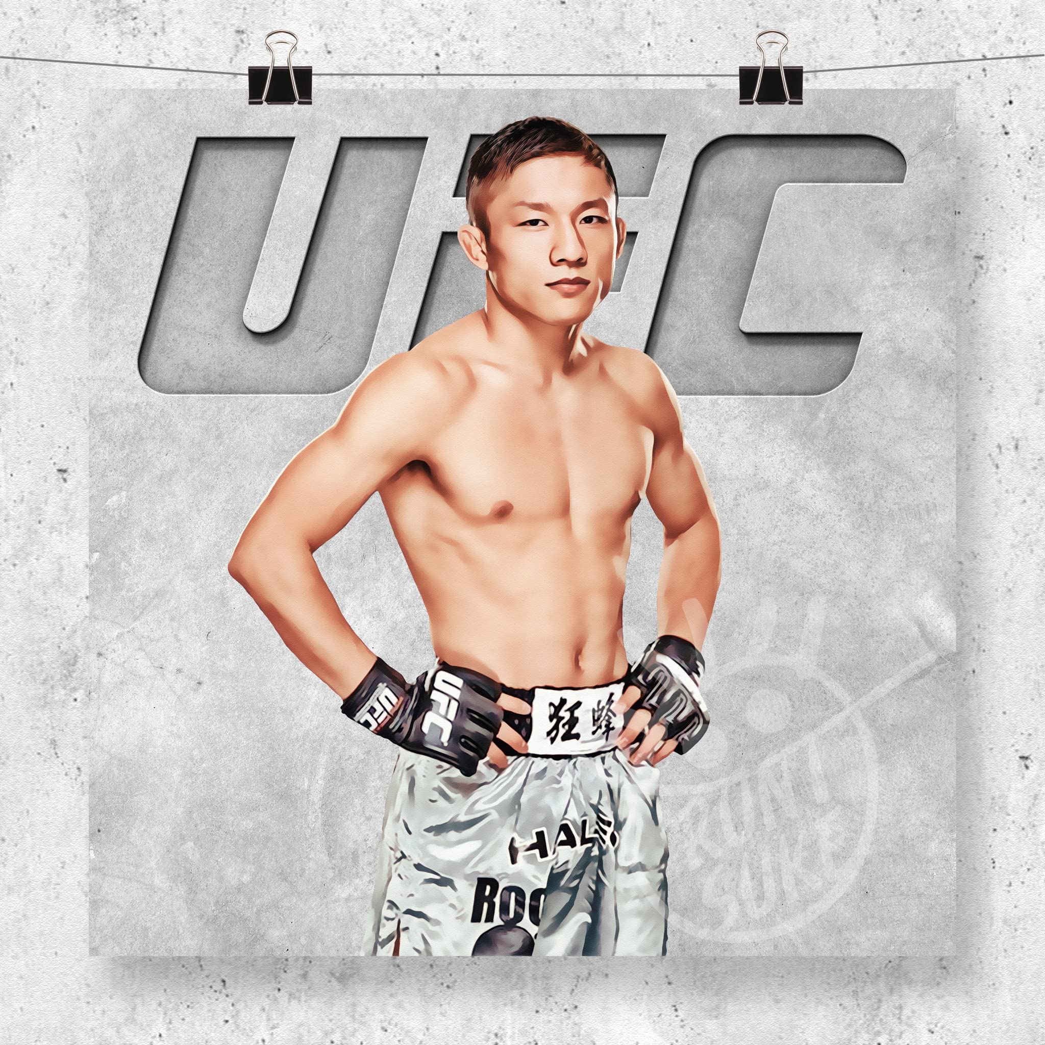 ☆RIZIN神童!那須川天心直筆サイン入りフォト☆PRIDE UFC