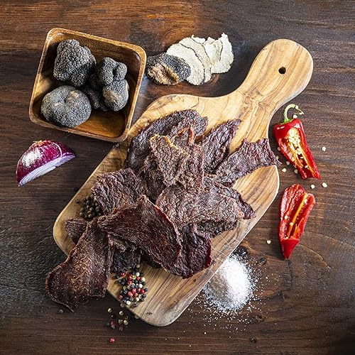 Vista 19 de Matt-Hat Punjabi Indian Curry - Carne seca artesanal hecha con salsa de soja, pasta tandoori y carne halal, baja en carbohidratos y sin gluten, sin