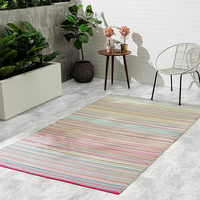 Fab Habitat Outdoor Rug Waterproof, Fade Resistant
