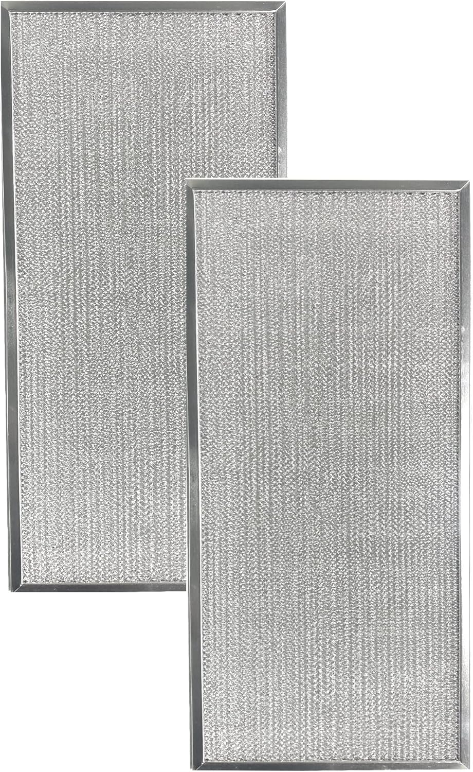 Air Filter Factory 10-1/2 Inches X 23-3/4 Inches X 3/8 Inches Range Hood Aluminum Grease Filters 2-Pack