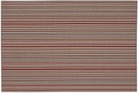 Vista 46 de DII PVC Tabletop Collection Placemat Set, Wedge, 13x20, Gray, 6 Piece