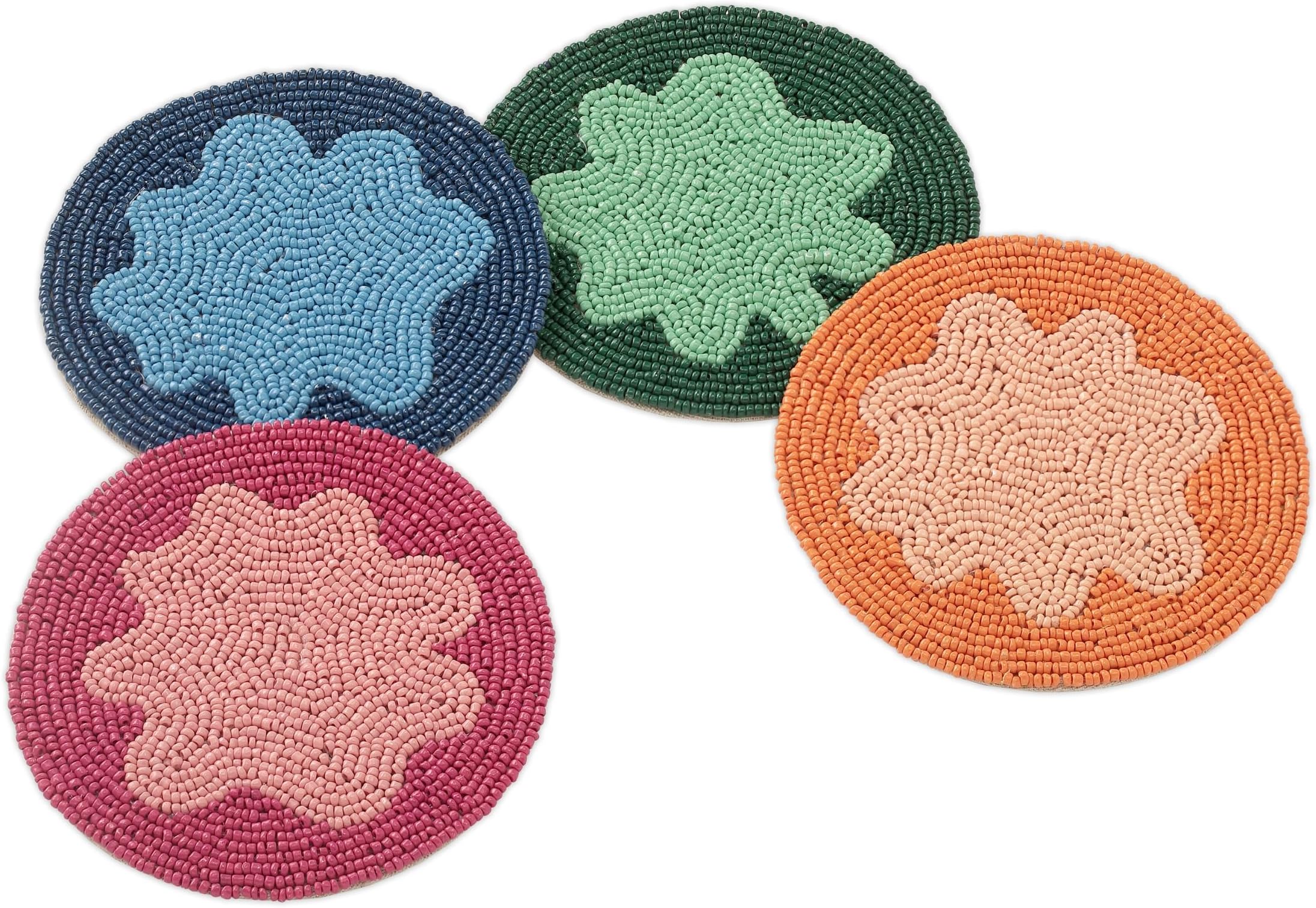 Cute Snail Coaster Set with 5Pcs Wood Drink