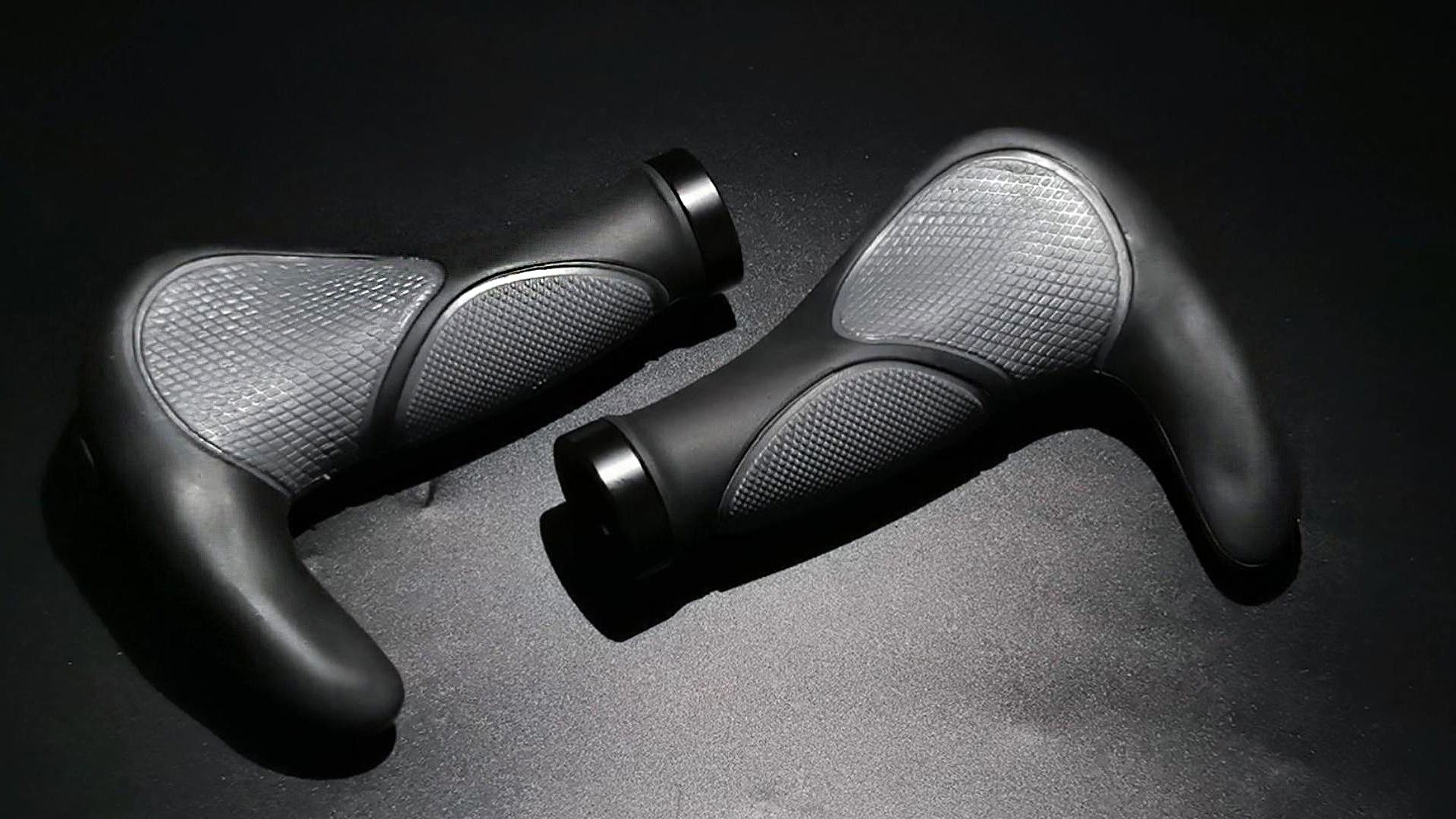 Poignées Velo ELOSIS Poignées De Guidon De Vélo Ergonomiques En Caoutchouc Poignée Vtt Ergonomique