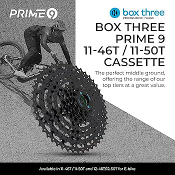 Amazon.com : Box Three Prime 9 Bike Cassette 11-46T Fits Standard Amazon.com : Box Three Prime 9 Bike Cassette 11-46T Fits Standard