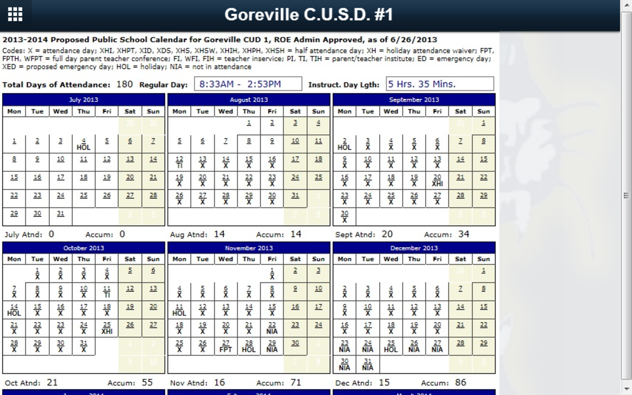 Goreville Schools App on Amazon Appstore