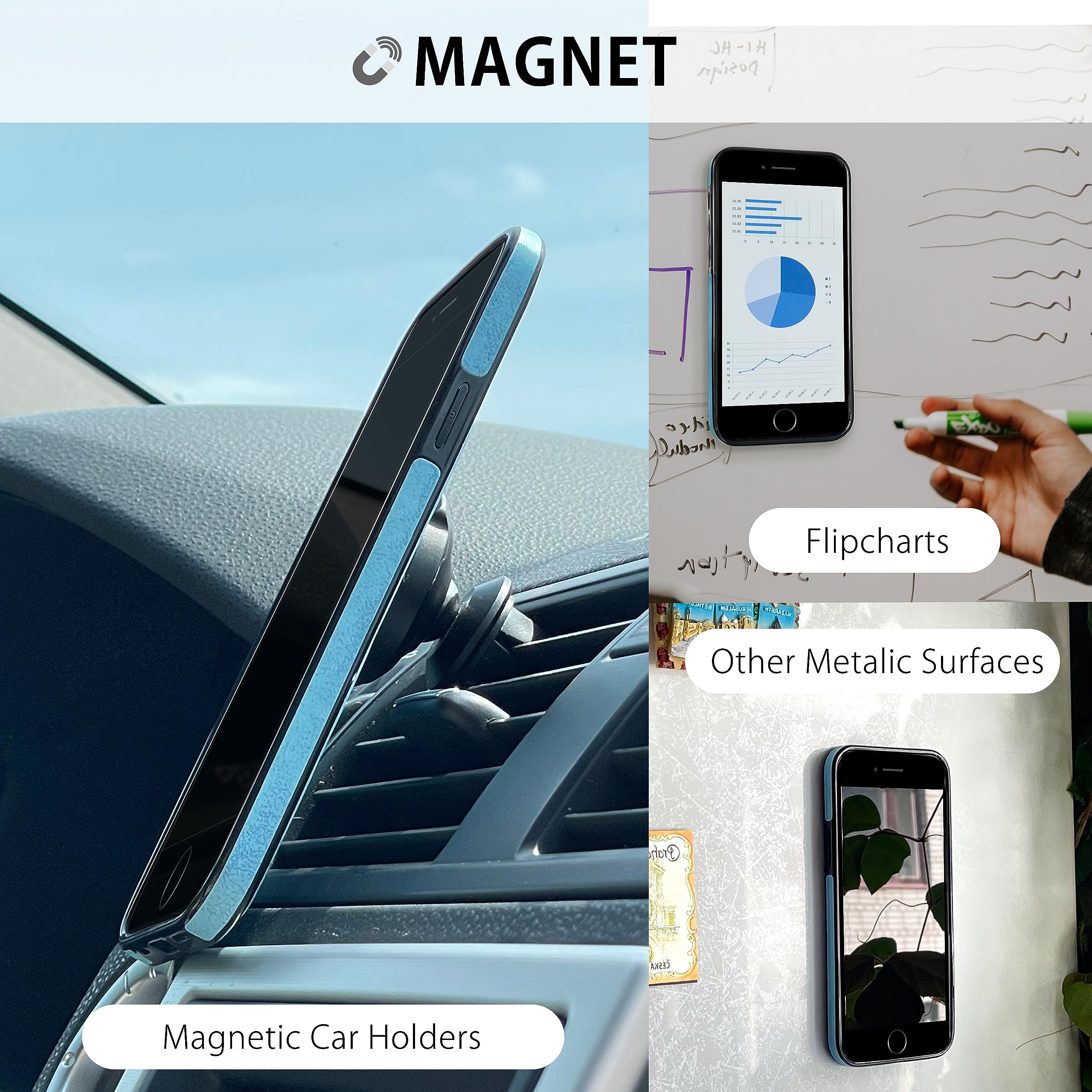 Custodia In Similpelle Per IPhone 7/8 Con Doppia Tasca Porta Carte - MyGadget Marrone - 2