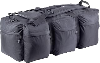 Large Military Duffle Bag Army Travel Bag Tactical and Sports Equipment Gear Holdall Bag with Removable Backpack Straps 100L