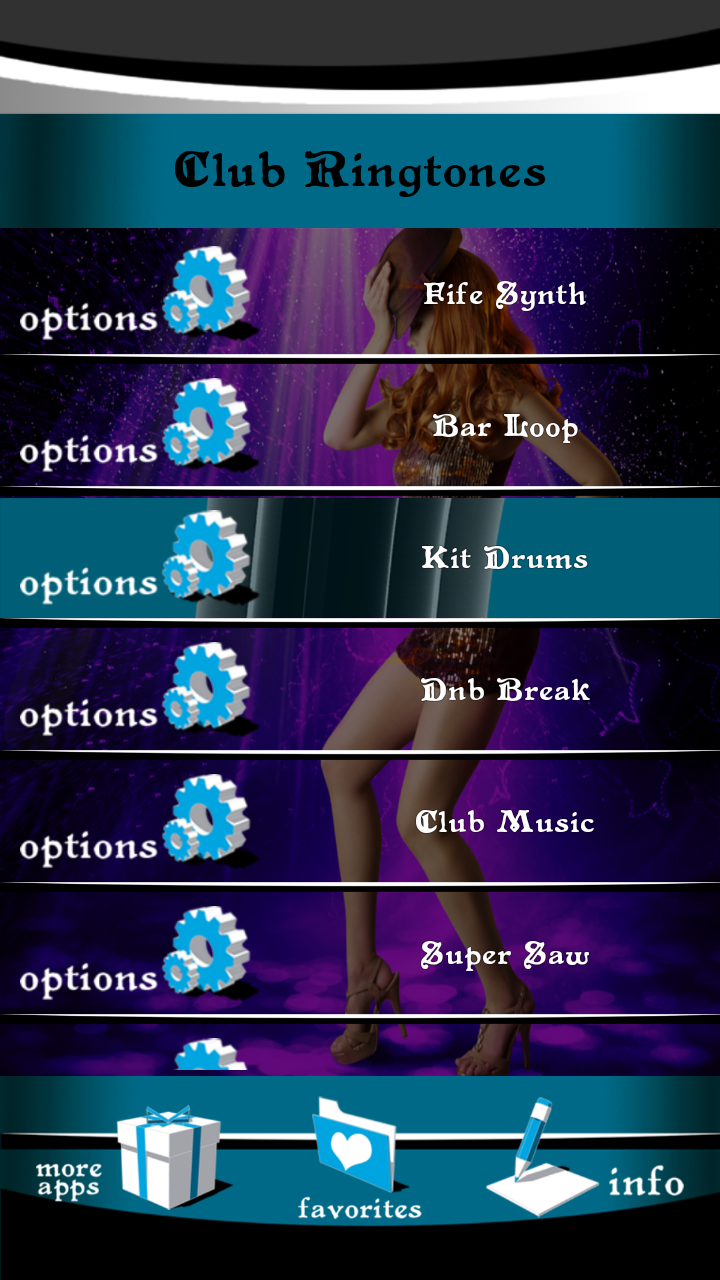 Club Ringtones App on Amazon Appstore