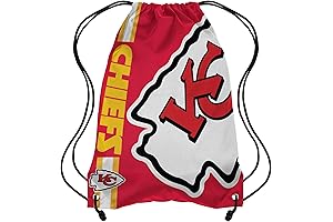 FOCO Kansas City Chiefs NFL Big Logo Drawstring Backpack For Kids