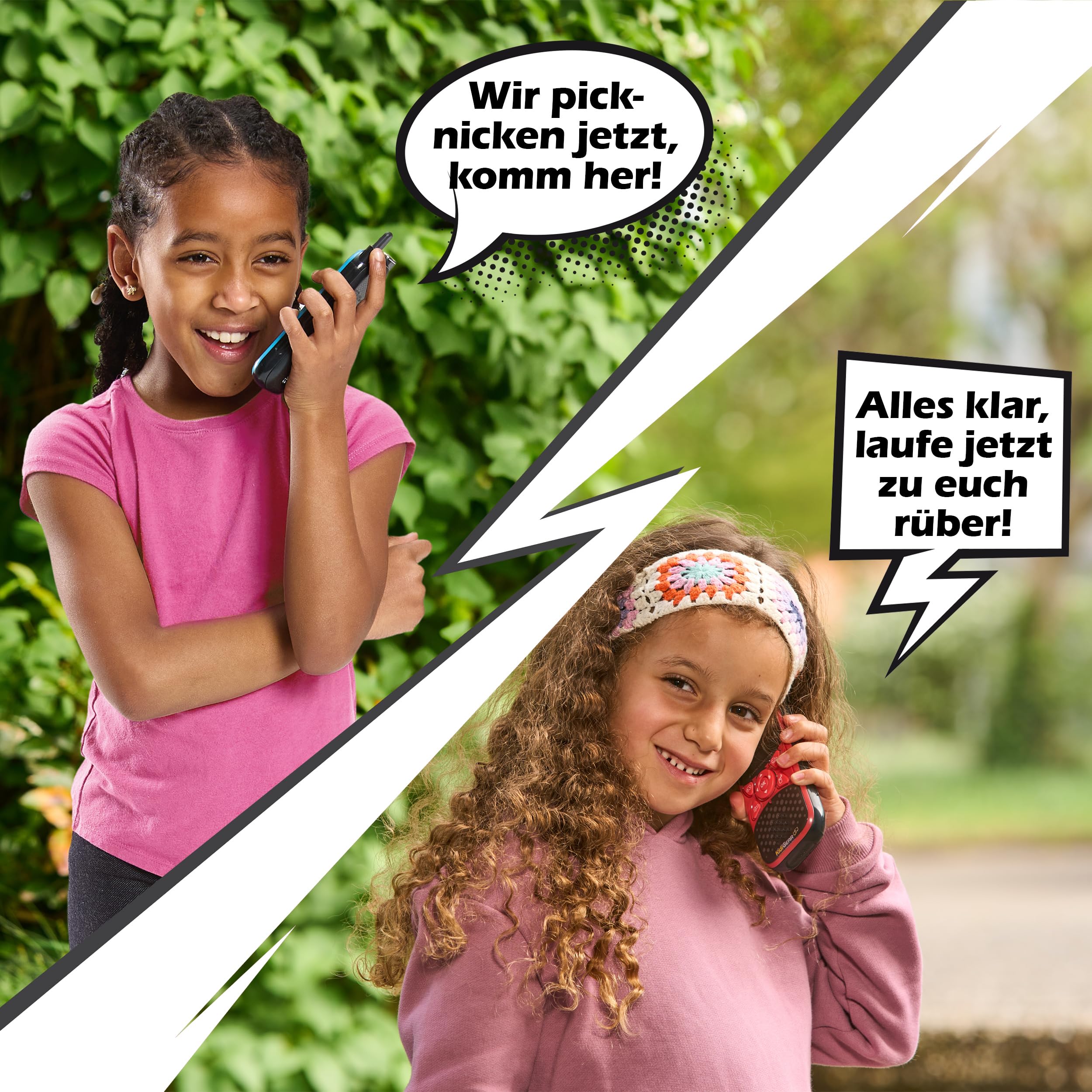 VTech KidiTalkie Explorer - 2X Walkie-Talkie 8-in-1 für Kinder